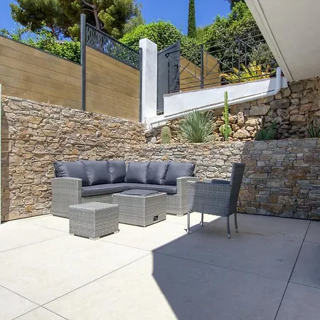 Villa L'oiseau Bleu 220m2 Vue 180, Giens & Porquerolles -