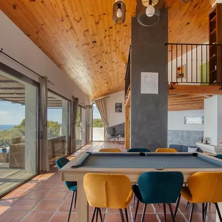Villa L'oiseau Bleu 220m2 Vue 180, Giens & Porquerolles - *